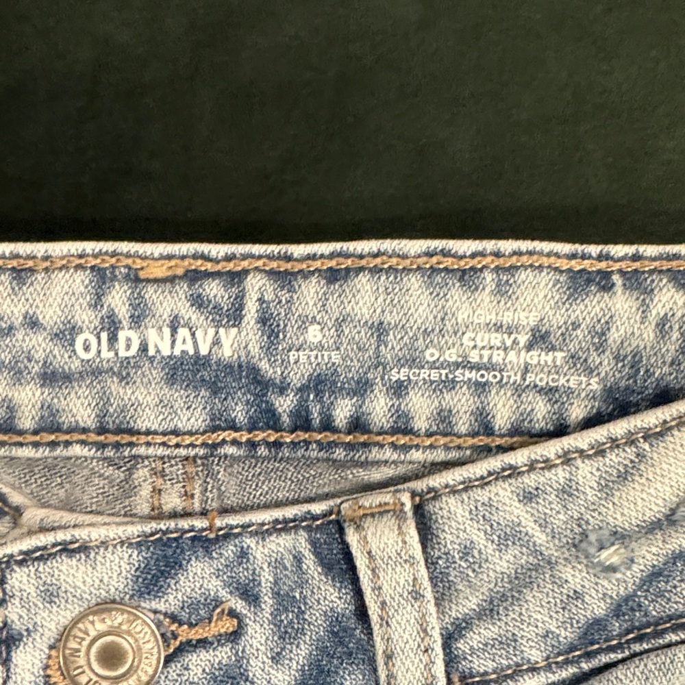 Old Navy High Rise Curvy OG Straight